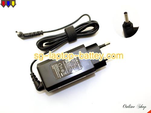  image of LG LCAP53-BK ac adapter, 19V 1.3A LCAP53-BK Notebook Power ac adapter LG19V1.3A25W-3.0x1.0mm-EU