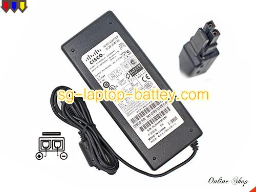  image of CISCO 341-0183-PWR-5505 ac adapter, 48V 2.08A 341-0183-PWR-5505 Notebook Power ac adapter CISCO48V2.08A99W-2PIN