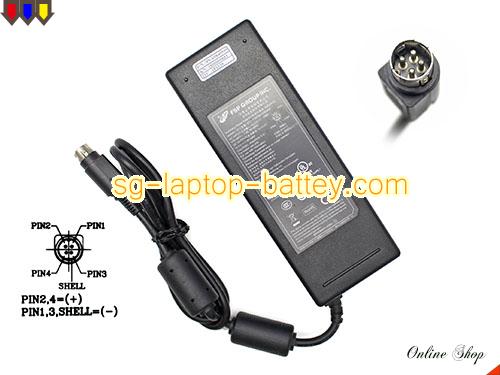  image of FSP FSP084-DMCA1 ac adapter, 12V 7A FSP084-DMCA1 Notebook Power ac adapter FSP12V7A84W-4pin-LZRF