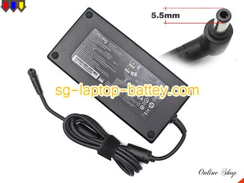 MSI GS75 STEALTH-248 adapter, 19.5V 11.8A GS75 STEALTH-248 laptop computer ac adaptor, CHICONY19.5V11.8A230W-5.5x2.5mm