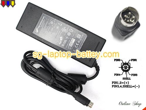  image of FSP FSP084-D1BAN2 ac adapter, 12V 7A FSP084-D1BAN2 Notebook Power ac adapter FSP12V7A84W-4pin-SZXF