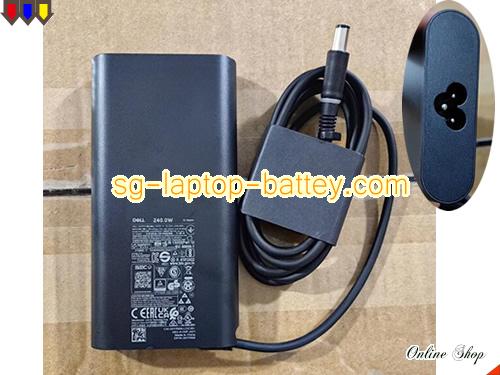  image of DELL LA240PM180 ac adapter, 19.5V 12.31A LA240PM180 Notebook Power ac adapter DELL19.5V12.31A240W-7.4x5.0mm-GN