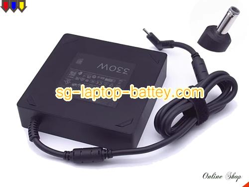 image of HP TPC-DA60 ac adapter, 19.5V 16.92A TPC-DA60 Notebook Power ac adapter HP19.5V16.92A330W-4.5x3.0mm-Sq