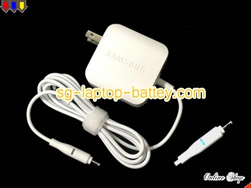  image of SAMSUNG AD-4519AUS ac adapter, 19V 2.37A AD-4519AUS Notebook Power ac adapter SAMSUNG19V2.37A45W3.0x1.0mm-US-W