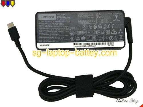  image of LENOVO 01FR026 ac adapter, 20V 3.25A 01FR026 Notebook Power ac adapter LENOVO20V3.25A65W-Type-c