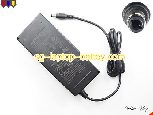  image of NETGEAR NUA3-6540240-I1 ac adapter, 54V 2.4A NUA3-6540240-I1 Notebook Power ac adapter NETGEAR54V2.4A130W-6.0x3.0mm