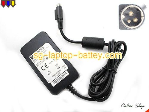  image of PHIHONG PSC30U-240 ac adapter, 24V 1.25A PSC30U-240 Notebook Power ac adapter PHIHONG24V1.25A30W-3PIN