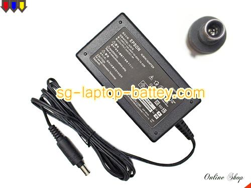 image of EPSON 2088630-00 ac adapter, 24V 1.4A 2088630-00 Notebook Power ac adapter EPSON24V1.4A33.6W-6.5x4.0mm