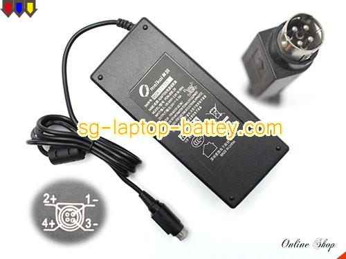  image of MEIKAI MDA005355 ac adapter, 24V 4.18A MDA005355 Notebook Power ac adapter MEIKAI24V4.18A100.32W-4PIN