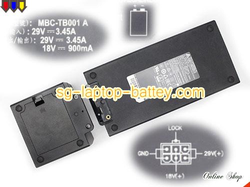  image of DELTA MBC-TB001A ac adapter, 29V 3.45A MBC-TB001A Notebook Power ac adapter DELTA29V3.45A100W-Molex-6hole