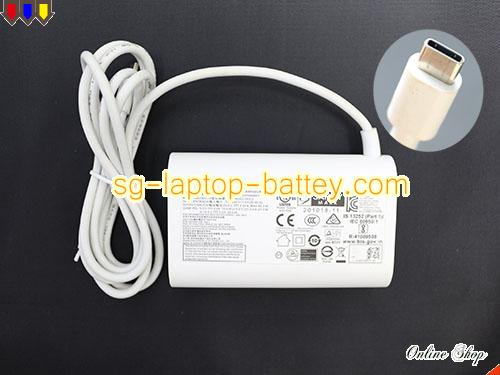 image of LG HU10967-20029 ac adapter, 20V 3.25A HU10967-20029 Notebook Power ac adapter LG20V3.25A65W-Type-C-W