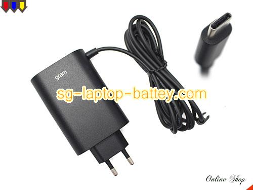  image of LG RR-HR3-ADT-65DSU ac adapter, 20V 3.25A RR-HR3-ADT-65DSU Notebook Power ac adapter LG20V3.25A65W-TYPE-C-EU
