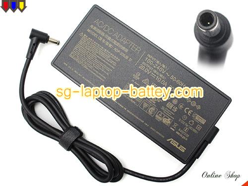  image of ASUS ADP-200JB D ac adapter, 20V 10A ADP-200JB D Notebook Power ac adapter ASUS20V10A200W-6.0x3.5mm-ICE