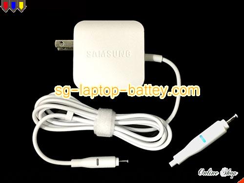  image of SAMSUNG AD-6519AUS ac adapter, 19V 3.42A AD-6519AUS Notebook Power ac adapter SAMSUNG19V3.42A65W-3.0x1.0mm-W-US