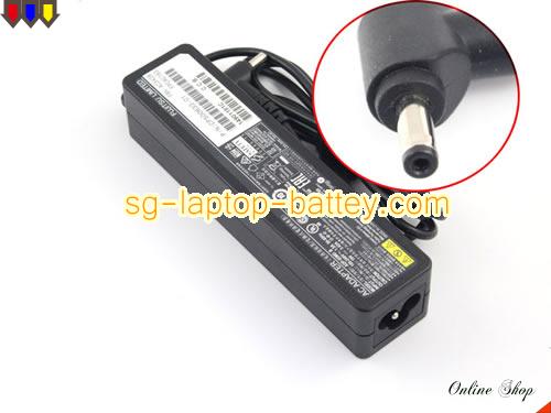  image of FUJITSU CP500595-03 ac adapter, 19V 3.42A CP500595-03 Notebook Power ac adapter FUJITSU19V3.42A65W-3.0x1.0mm
