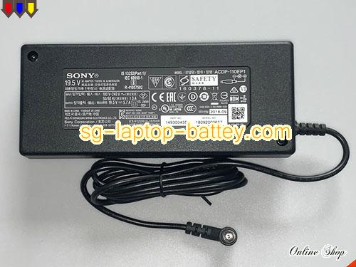  image of SONY ACDP110EP1 ac adapter, 19.5V 5.7A ACDP110EP1 Notebook Power ac adapter SONY19.5V5.7A110W-6.4x4.4mm