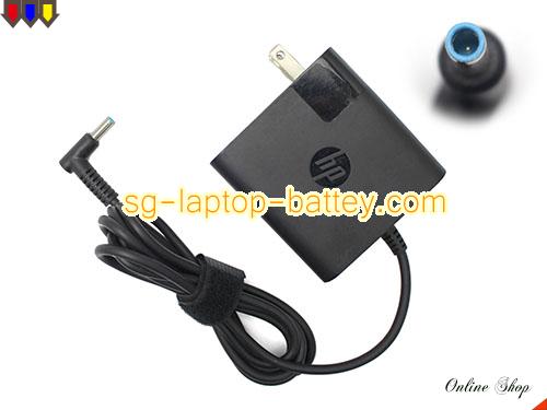  image of HP 923389-001 ac adapter, 19.5V 4.1A 923389-001 Notebook Power ac adapter HP19.5V4.1A80W-4.5x2.8mm-sq-US