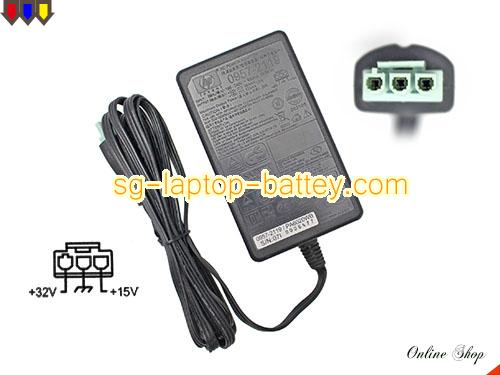  image of HP 0957-2118 ac adapter, 32V 0.563A 0957-2118 Notebook Power ac adapter HP32V0.563A20W-Molex-3PIN