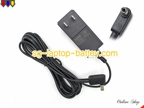  image of CHICONY A010R006L ac adapter, 12V 0.833A A010R006L Notebook Power ac adapter CHICONY12V0.833A10W-5.5x2.1mm-US