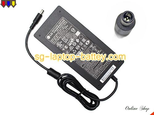 LG 34YM95C adapter, 19V 7.37A 34YM95C laptop computer ac adaptor, LG19V7.37A140W-6.5x4.4mm-B