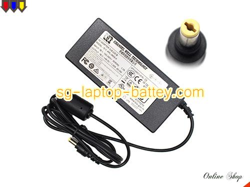  image of CWT KPL-065S-II ac adapter, 48V 1.35A KPL-065S-II Notebook Power ac adapter CWT48V1.35A65W-5.5x1.7mm