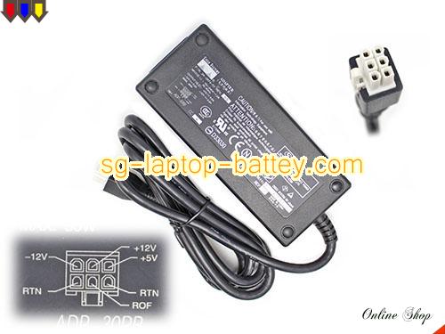  image of CISCO 34-0874-01 ac adapter, 5V 3A 34-0874-01 Notebook Power ac adapter CISCO5V3A30W-Molex-6pin