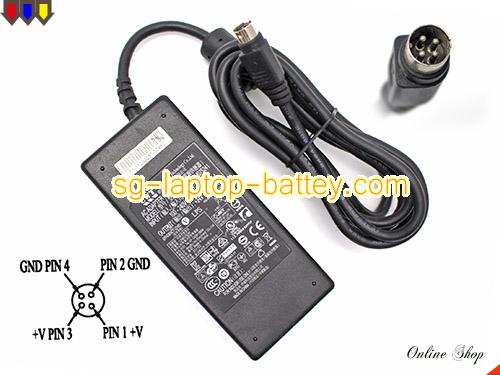  image of CWT CAM075241 ac adapter, 24V 3.1A CAM075241 Notebook Power ac adapter CWT24V3.1A74.4W-4PIN-ZFYZ