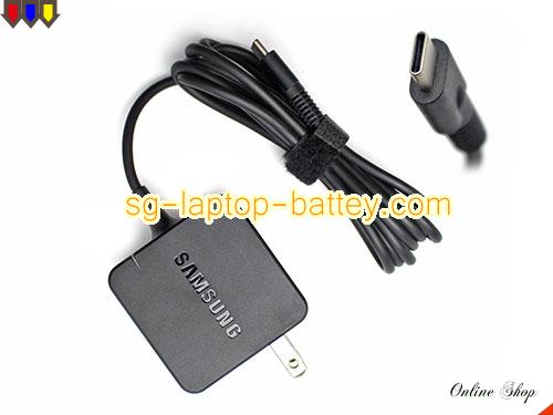  image of SAMSUNG W16-030N1A ac adapter, 15V 2A W16-030N1A Notebook Power ac adapter SAMSUNG15V2A30W-Type-C-US