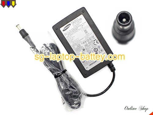  image of SAMSUNG DA-24B12-FAB ac adapter, 12V 2A DA-24B12-FAB Notebook Power ac adapter SAMSUNG12V2A24W-6.5x4.4mm