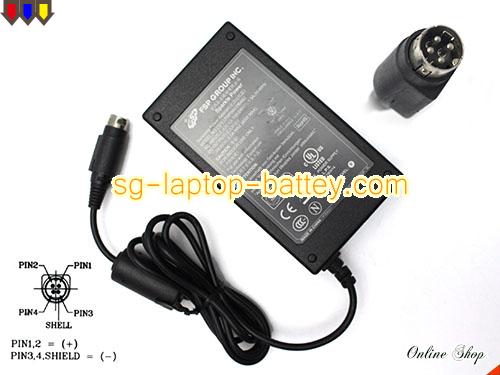  image of BJELECTRONICS BJE01-40-006HM ac adapter, 24V 2.5A BJE01-40-006HM Notebook Power ac adapter FSP24V2.5A60W-4Pin