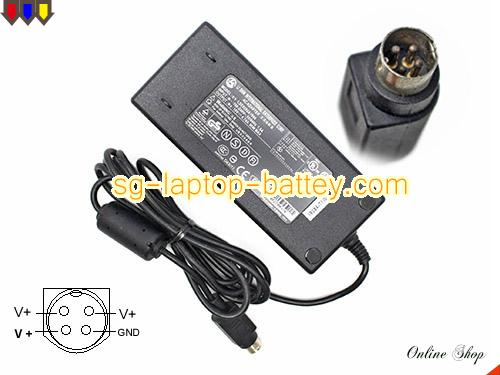  image of LI SHIN LSE0202A1990 ac adapter, 19V 4.74A LSE0202A1990 Notebook Power ac adapter LS19V4.74A90W-4Pins