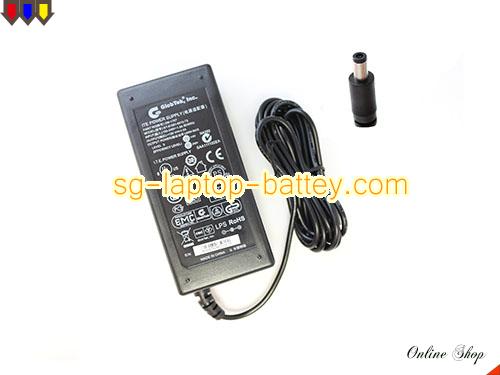  image of GLOBTEK GS1757 ac adapter, 15V 4A GS1757 Notebook Power ac adapter GlobTek15V4A60W-5.5x2.5mm