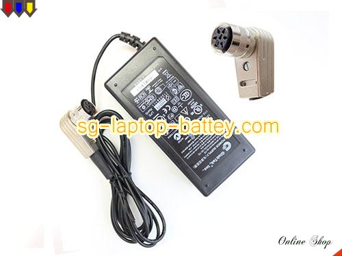 image of GLOBTEK GS-1672 ac adapter, 13.2V 4.5A GS-1672 Notebook Power ac adapter GlobTek13.2V4.5A60W-6HOLE