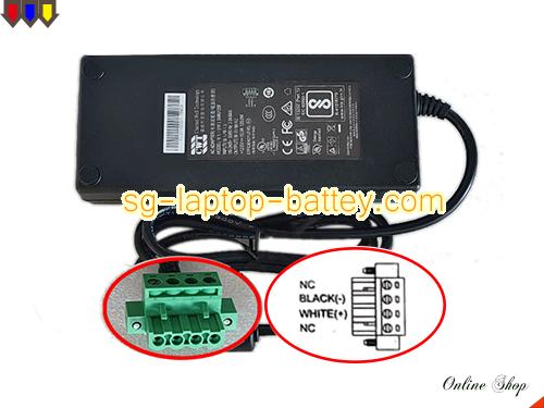  image of CWT 2ABU120F ac adapter, 12V 10A 2ABU120F Notebook Power ac adapter CWT12V10A120W-4HOLE