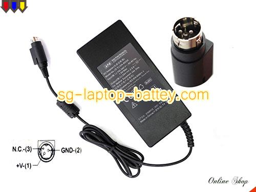  image of APD DA-60L24 ac adapter, 24V 2.5A DA-60L24 Notebook Power ac adapter APD24V2.5A60W-3pin