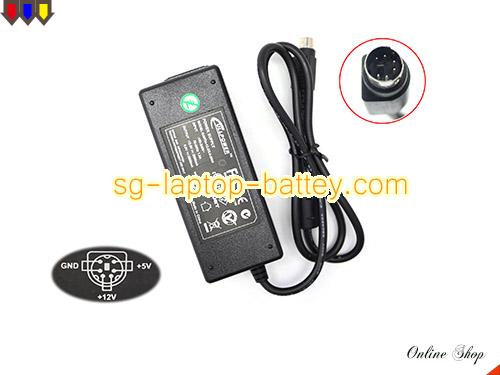  image of ULLPOWER SAW34120502000 ac adapter, 12V 2A SAW34120502000 Notebook Power ac adapter ULLPOWER12V2A24W-6PINS