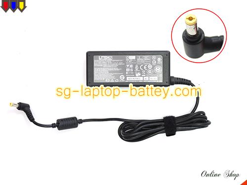  image of LITEON PA-1650-22 ac adapter, 19V 3.42A PA-1650-22 Notebook Power ac adapter LITEON19V3.42A65W-5.5x1.7mm
