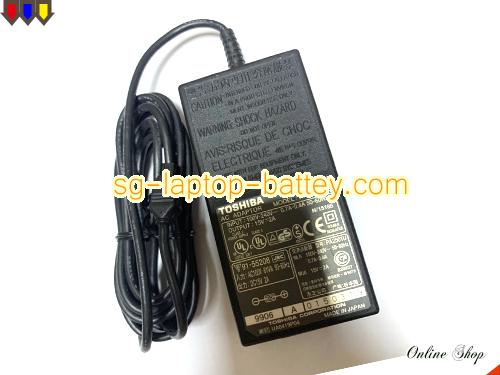  image of TOSHIBA PA2501U ac adapter, 15V 2A PA2501U Notebook Power ac adapter TOSHIBA15V2A30W-2holes