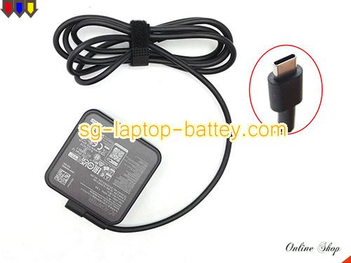  image of ASUS A19-065N3A ac adapter, 20V 3.25A A19-065N3A Notebook Power ac adapter ASUS20V3.25A65W-Type-C-SQ