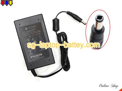  image of APD DA-60212 ac adapter, 12V 5A DA-60212 Notebook Power ac adapter APD12V5A60W-5.5X2.5mm-B