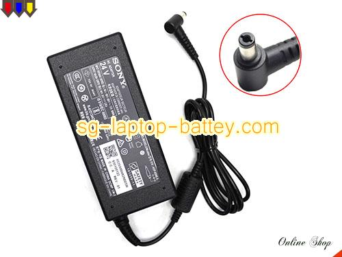  image of SONY 930100122 ac adapter, 24V 3.55A 930100122 Notebook Power ac adapter SONY24V3.55A85W-5.5x2.1mm