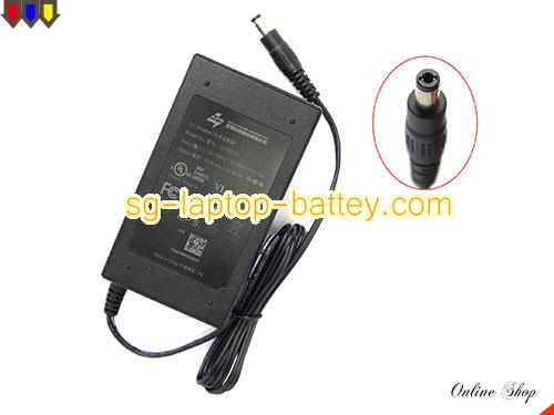  image of APD DA-60Y12 ac adapter, 12V 5A DA-60Y12 Notebook Power ac adapter APD12V5A60W-5.5x2.1mm-B