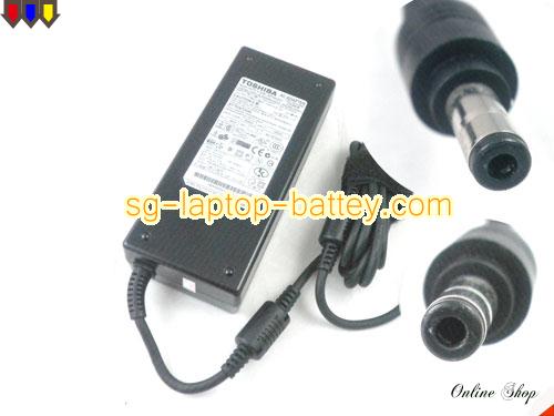  image of TOSHIBA PA3290E-2ACA ac adapter, 19V 6.3A PA3290E-2ACA Notebook Power ac adapter TOSHIBA19V6.3A120W-5.5x2.5mm-Hole