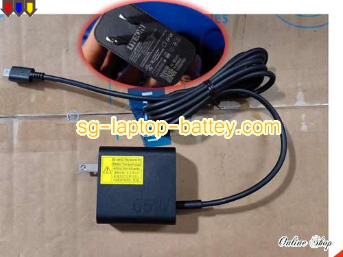  image of LITEON PA-1650-55 ac adapter, 20V 3.25A PA-1650-55 Notebook Power ac adapter LITEON20V3.25A65W-Type-C-PA165055-US