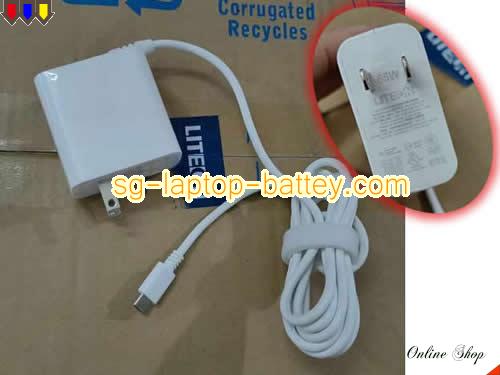  image of LITEON PA-1650-85PW ac adapter, 20V 3.25A PA-1650-85PW Notebook Power ac adapter LITEON20V3.25A65W-Type-C-W-PA165085PW-US