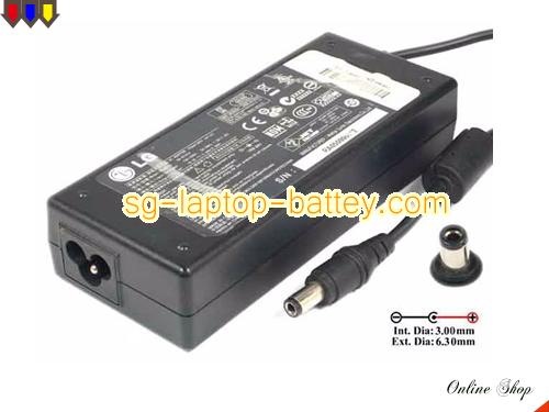  image of LG RA13000 ac adapter, 19.5V 5.64A RA13000 Notebook Power ac adapter LG19.5V5.64A110W-6.3x3.0mm