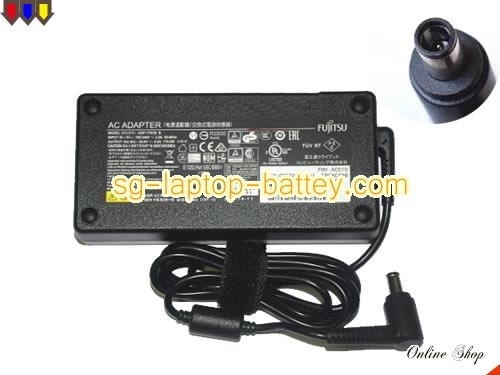  image of FUJITSU ADP-170CB B ac adapter, 20V 8.5A ADP-170CB B Notebook Power ac adapter FUJITSU20V8.5A170W-7.4x5.0mm