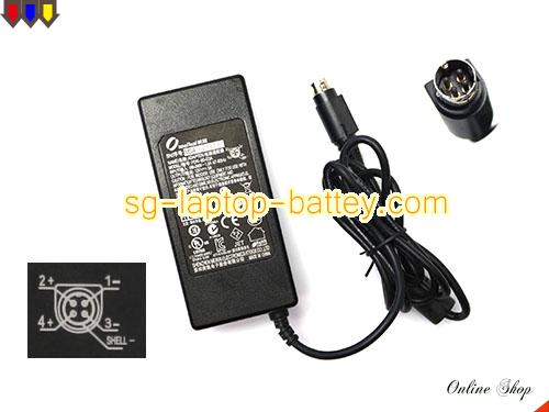  image of MEIKAI MDA041132 ac adapter, 12V 5A MDA041132 Notebook Power ac adapter MEIKAI12V5A60W-4PIN-ZZYF