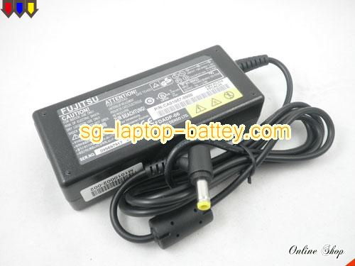  image of FUJITSU CP235922-01 ac adapter, 19V 3.16A CP235922-01 Notebook Power ac adapter FUJITSU19V3.16A60W-5.5x2.5mm