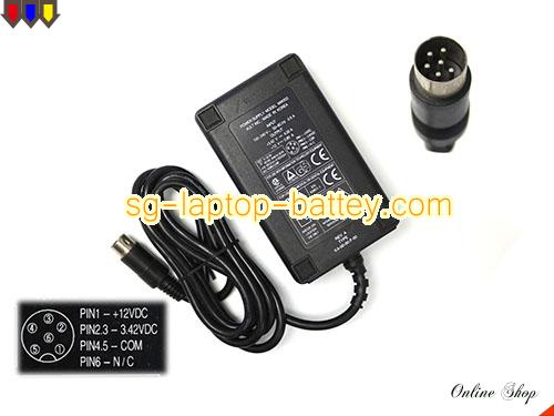 ITE 3.42V 4A  Notebook ac adapter, ITE3.42V4A13.68W-6PIN-MW203